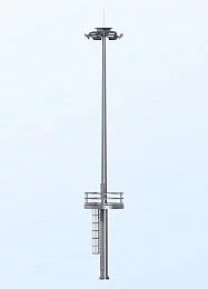 Мачта со стационарно-мобильной короной МГФ-30-СР-М(250)-I-2-ц