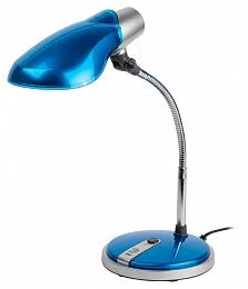 Настольный светильник ЭРА NE-301-E27-15W-BU синий