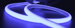 Термостойкая светодиодная лента синего свечения NE8180-24-12-B-68 SWG