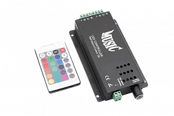 Контроллер для ленты  IR-RGB-12A-music SWG