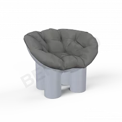 Кресло SLON Kids Concrete Gray / Graphite