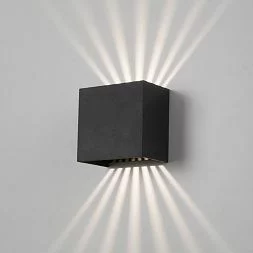 Светильник садово-парковый со светодиодами Sole 35149/D черный Elektrostandard a058892