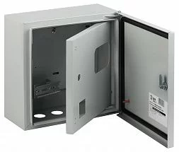 Корпус металлический навесной ЭРА SIMPLE ЩУ-1-1-1 2-х дверный (300х310х155) IP54 У2 серый