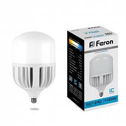 Лампа светодиодная Feron LB-65 E27-E40 100W 175-265V 6400K