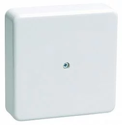 Распаячная коробка ЭРА BS-W-75-75-20 для кабель-канала белая 75х75х20мм IP40