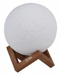 Ночник - светильник светодиодный ЭРА NLED-491-1W-W Луна аккумуляторный белый