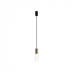 Подвесной светильник Nowodvorski Cylinder M Brass/Black 7868
